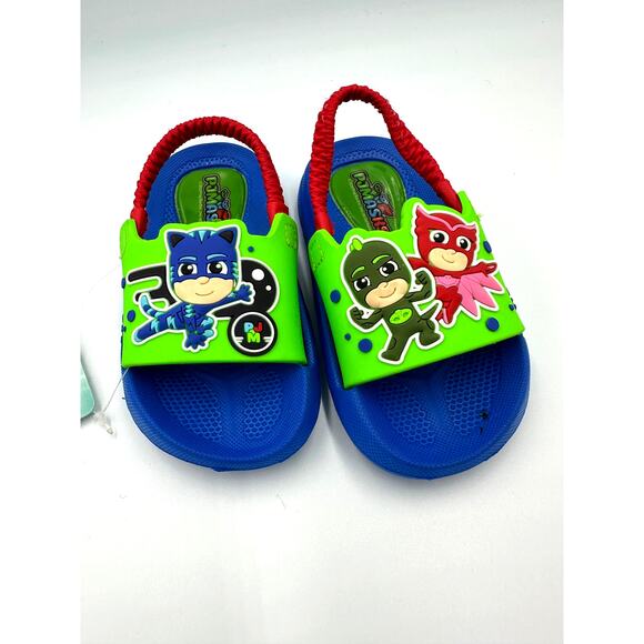 PJ Masks Little Boys Slide Sandals - Toddler size 5/6 - Picture 2 of 8